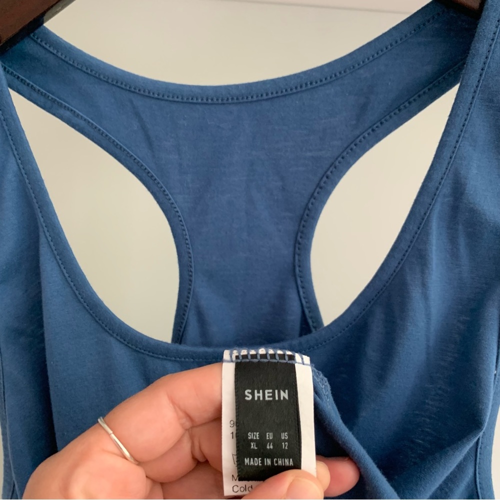 • [SHEIN] Racerback Tank Top • - Picture 5 of 10
